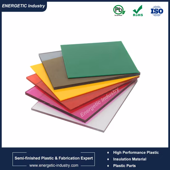 Hot Sale PC Sheets House Door Windows Roof Skylight Glass Roofing Panels Clear Solid Polycarbonate Sheet